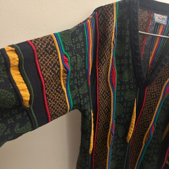 Vintage Geccu Merino Wool Sweater - Size M - Picture 4 of 5